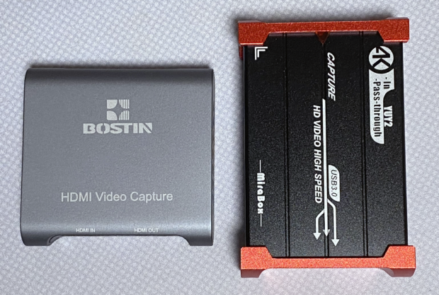 新しく購入した「HSV321」と機器不良となった「BOSTIN」