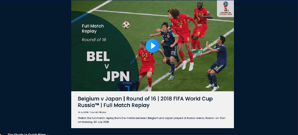 もちろん､日本代表戦もアップされている