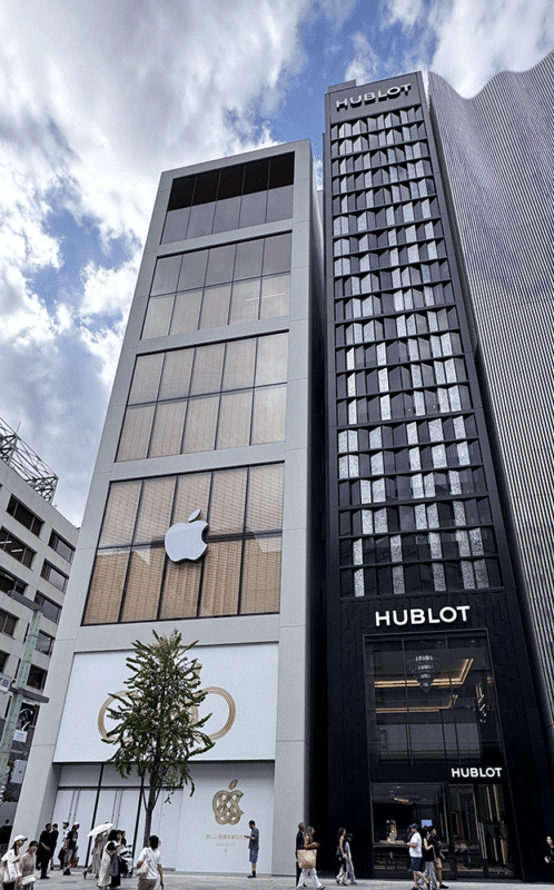 新「Apple 銀座」の全体像